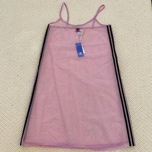 Adidas - Lavender mesh dress in Medium. New with tags.